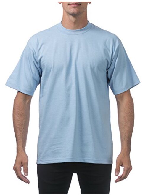 Pro Club Men's Heavyweight Cotton Short Sleeve Crew Neck T-Shirt