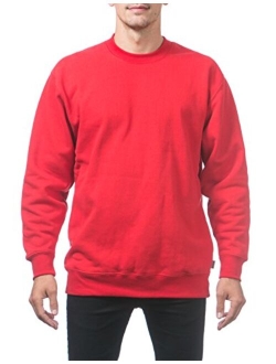 Men's Heavyweight 13oz Crew Neck Fleece Pullover Sweatshirt