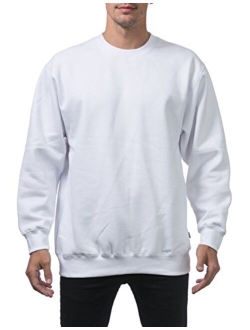 Men's Heavyweight 13oz Crew Neck Fleece Pullover Sweatshirt