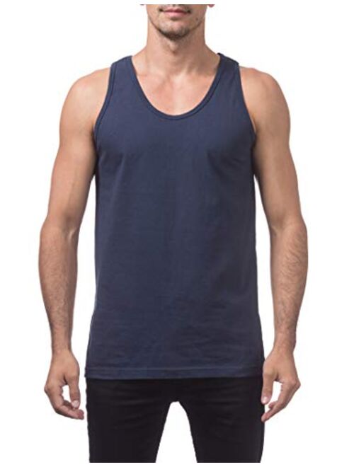 Pro Club Mens Heavyweight Cotton Tank Top Outerwear