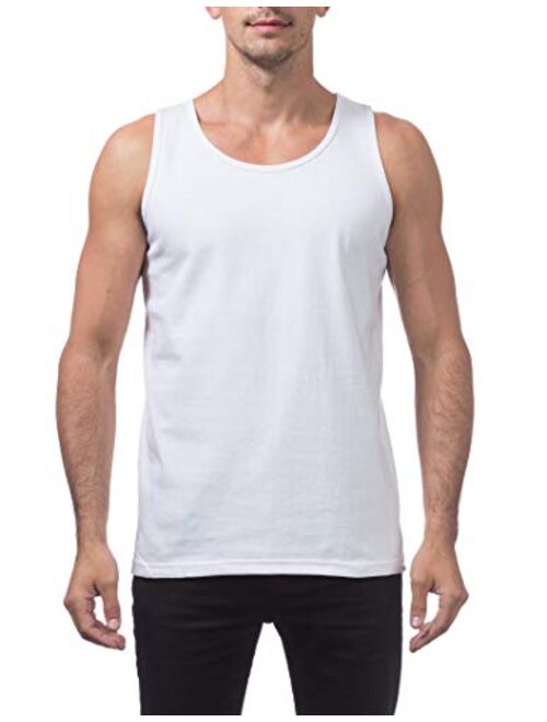 Pro Club Mens Heavyweight Cotton Tank Top Outerwear