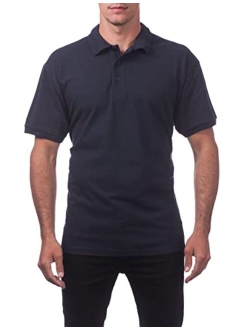 Men's Pique Polo Cotton Short Sleeve Shirt