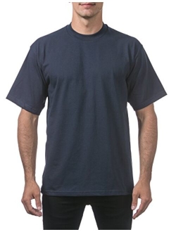 mens Heavyweight Cotton Short Sleeve Crew Neck T-shirt