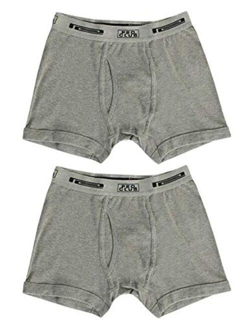 Pro Club Men's 2-Pack Comfort Soft Cotton Boxer Brief