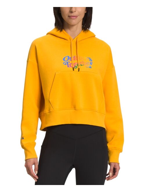 The North Face Women's Rainbow Logo Drawstring Hoodie