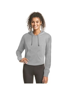 Cropped Fleece Hoodie