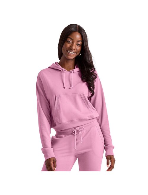 Women's Hanes Cropped Fleece Hoodie