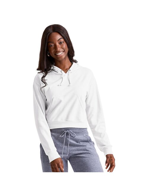 Women's Hanes Cropped Fleece Hoodie