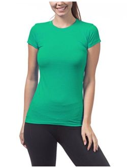 Womens Short Sleeve Crew Neck Tee