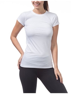 Womens Short Sleeve Crew Neck Tee