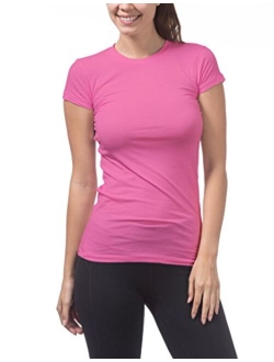 Womens Short Sleeve Crew Neck Tee