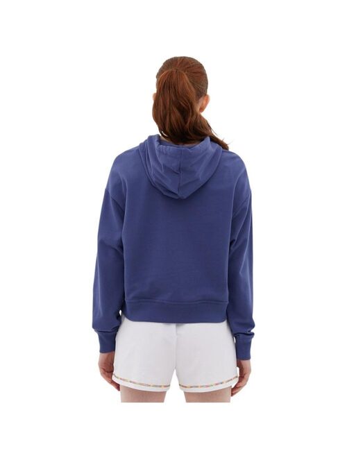 Bench DNA Womens French Terry Cropped Graphic Hoodie