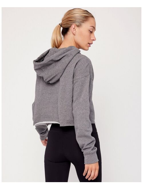 Rebody Active Rebody Logo Fleece Crop Hoody for Women