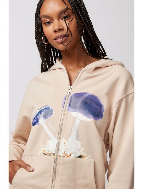 KROST Mushroom Zip Hoodie Sweatshirt