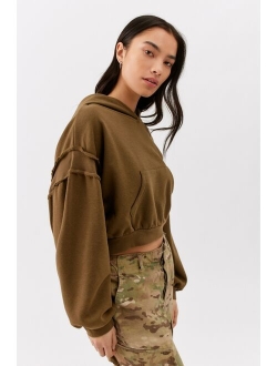 Charlyee Cropped Hoodie Sweatshirt