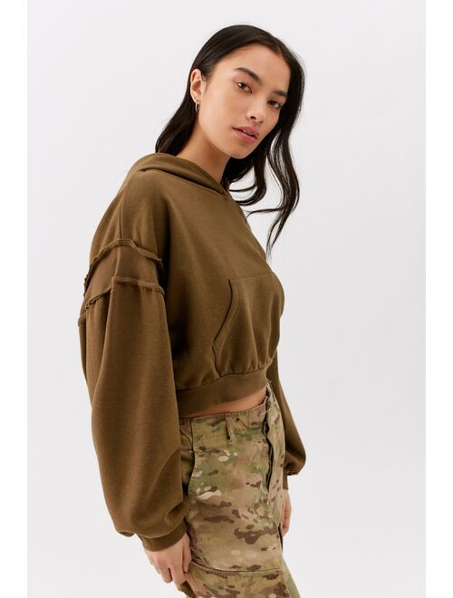 BDG Charlyee Cropped Hoodie Sweatshirt