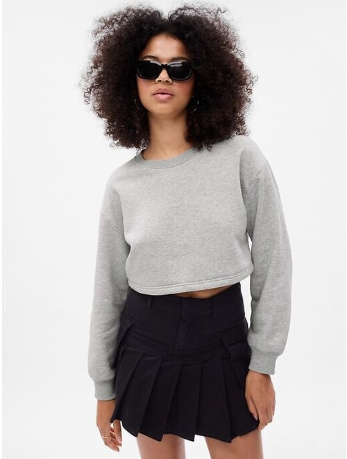 PROJECT GAP Vintage Soft Cropped Sweatshirt