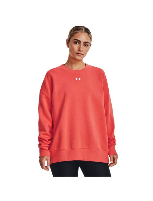 Women's Under Armour Rival Fleece Oversized Sweatshirt