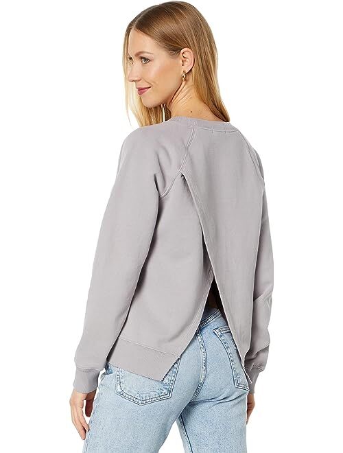 Mod-o-doc French Terry Crisscross Back Sweatshirt