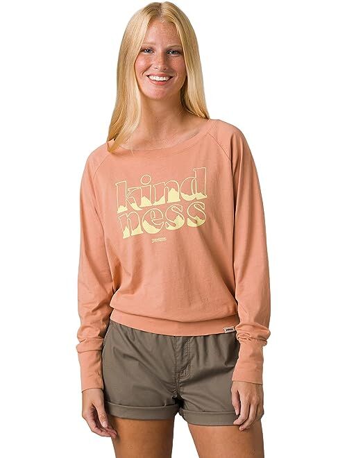 Prana Organic Graphic Long Sleeve