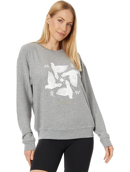 Spiritual Gangster Dove Relaxed Savasana Sweater