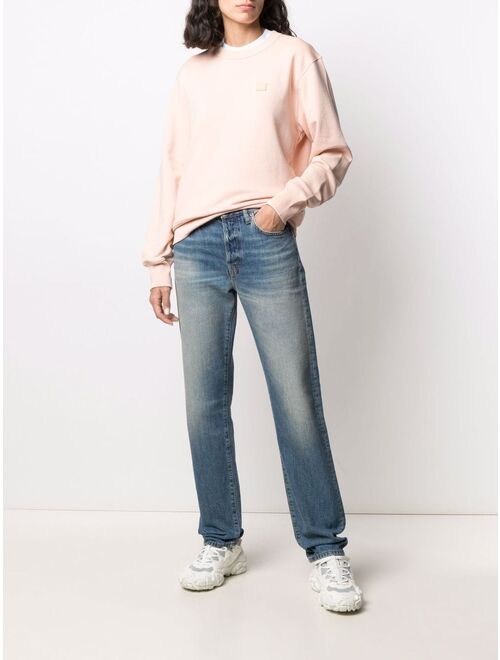 Acne Studios face-patch oversized sweatshirt