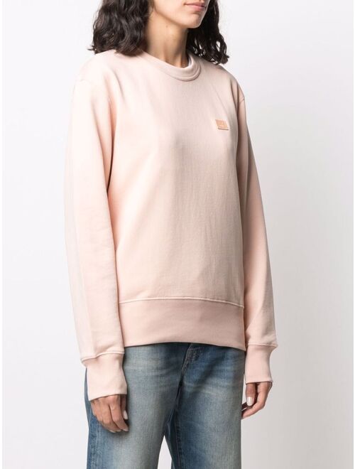 Acne Studios face-patch oversized sweatshirt