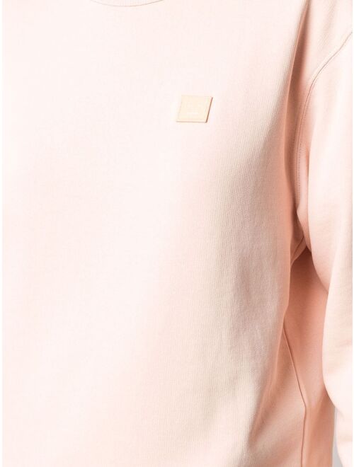 Acne Studios face-patch oversized sweatshirt