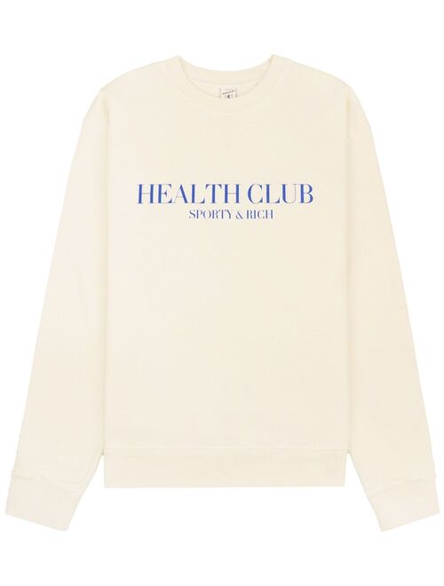 Sporty & Rich Stay Hydrated Health Club sweatshirt