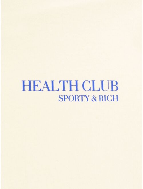 Sporty & Rich Stay Hydrated Health Club sweatshirt