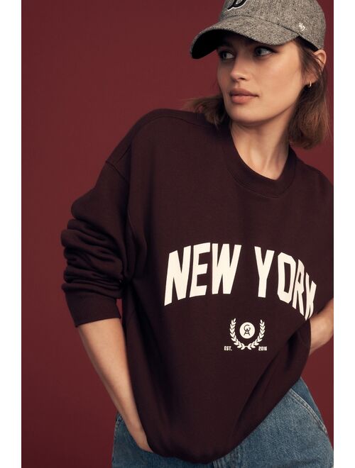 Good American New York Graphic Sweatshirt