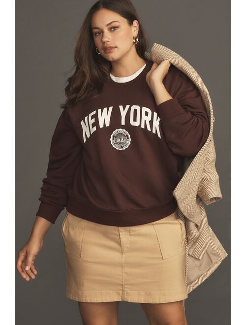 Good American New York Graphic Sweatshirt