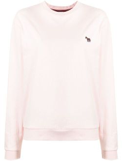 PS Paul Smith zebra-motif cotton sweatshirt