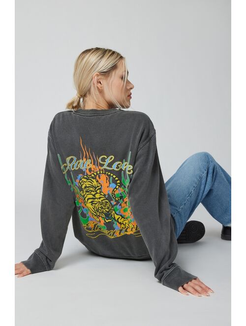 Pure Love Tiger Graphic Sweatshirt