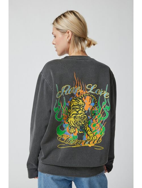 Pure Love Tiger Graphic Sweatshirt