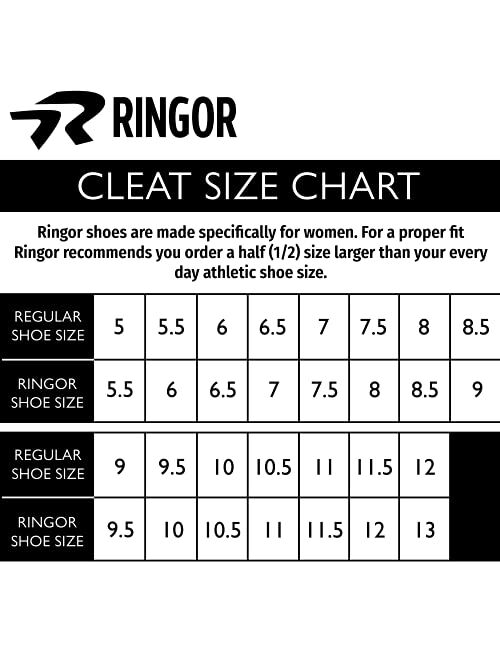 Ringor - Women's Dynasty 2.0 Spike Softball Cleats