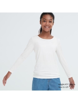 HEATTECH Scoop Neck Long-Sleeve T-Shirt