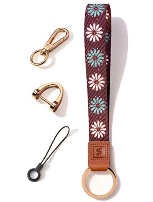 SENLLY Wristlet Lanyard Strap for Keys, Original Pattern Design Wrist Keychain Holder