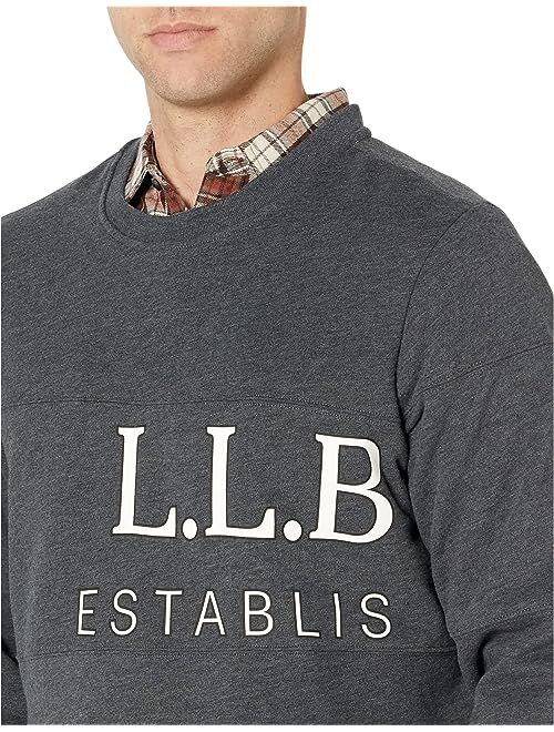 L.L.Bean 1912 Sweatshirt Crew Neck Graphic Regular