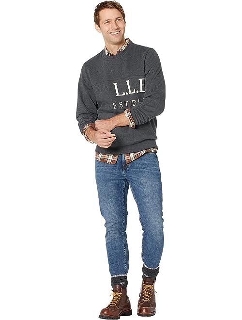 L.L.Bean 1912 Sweatshirt Crew Neck Graphic Regular