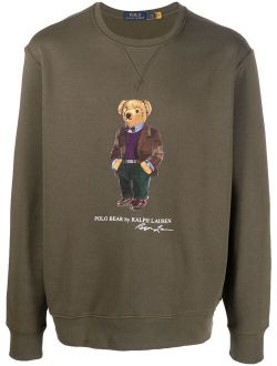 Polo Bear fleece sweatshirt