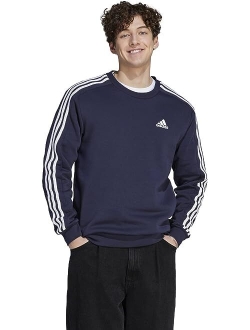 Essentials Fleece 3-Stripes Sweatshirt