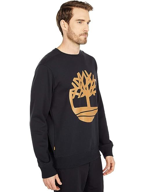 Timberland Core Tree Logo Crew Neck Sweatshirt Brushback