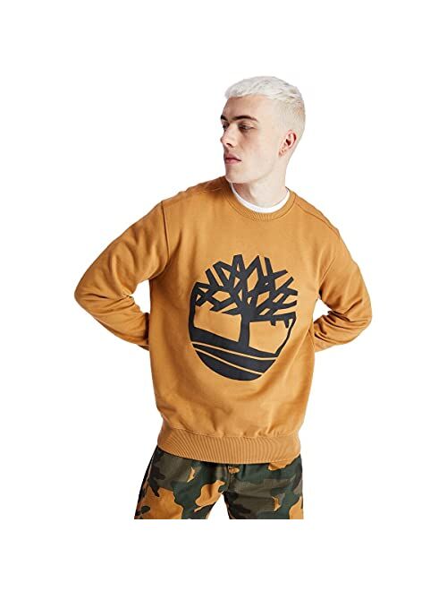 Timberland Core Tree Logo Crew Neck Sweatshirt Brushback