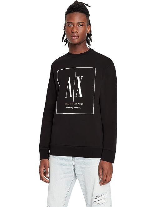 Armani Exchange Crew Neck Basics By Armani Fleece