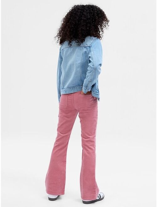 Gap Kids High Rise Corduroy '70s Flare Jeans with Washwell