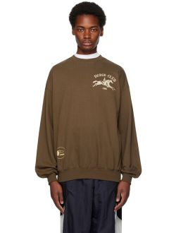 Kijun Brown 'Horse Club' Sweatshirt