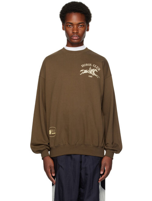 Kijun Brown 'Horse Club' Sweatshirt