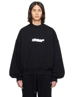 Off-White Black Blurr Book Over Sweatshirt