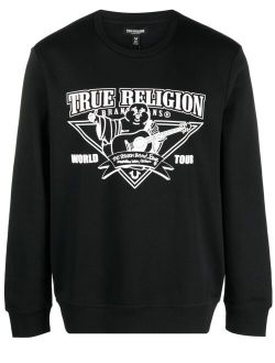 logo-print long-sleeve sweatshirt